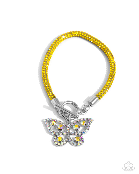 On SHIMMERING Wings 2-piece Set - Yellow