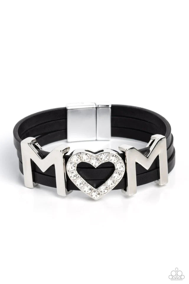 Heart of Mom - black