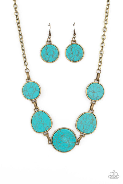 Santa Fe Flats 2-piece Set - blue