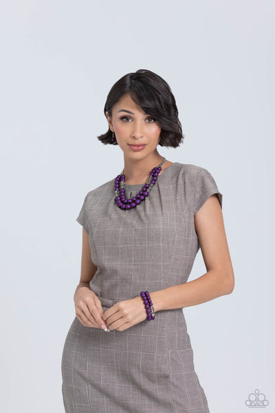 Shopaholic Season 2-piece Set -purple