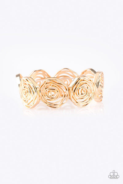 Rosy Rosette 2-piece Set (gold)