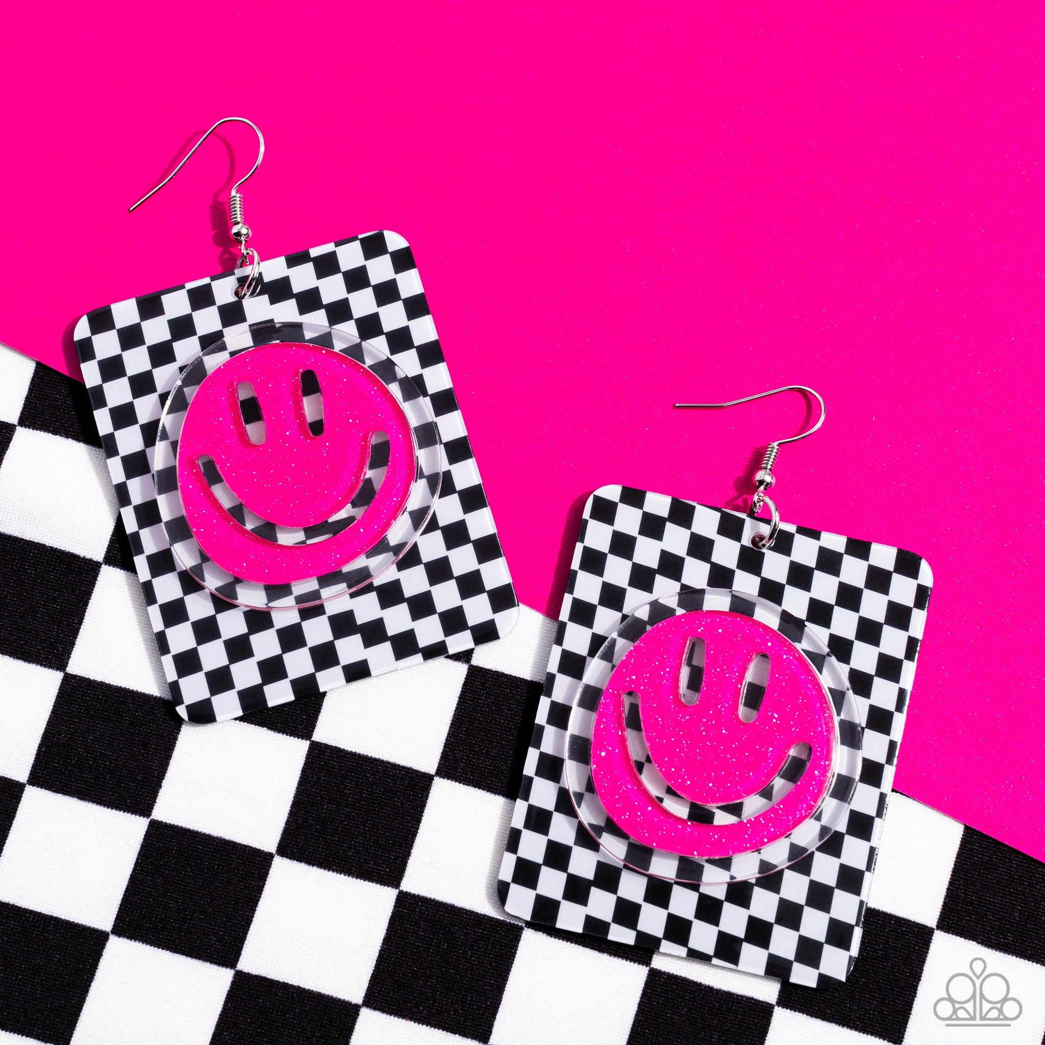 Cheeky Checkerboard - pink