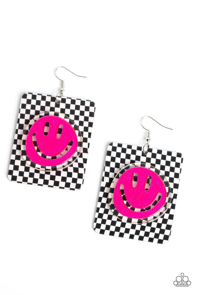 Cheeky Checkerboard - pink