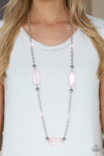 Crystal Charm (pink)