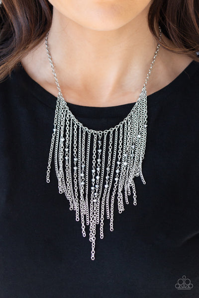 First Class Fringe - silver