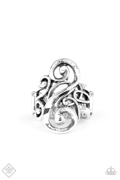 Musical Motif - silver