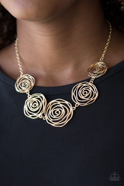 Rosy Rosette (gold)