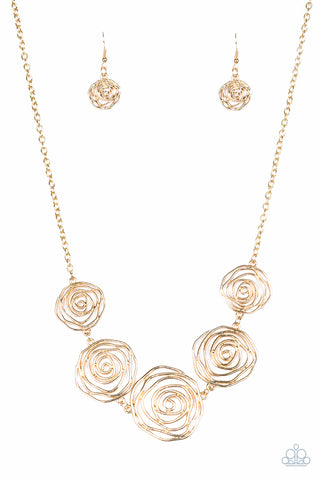 Rosy Rosette (gold)