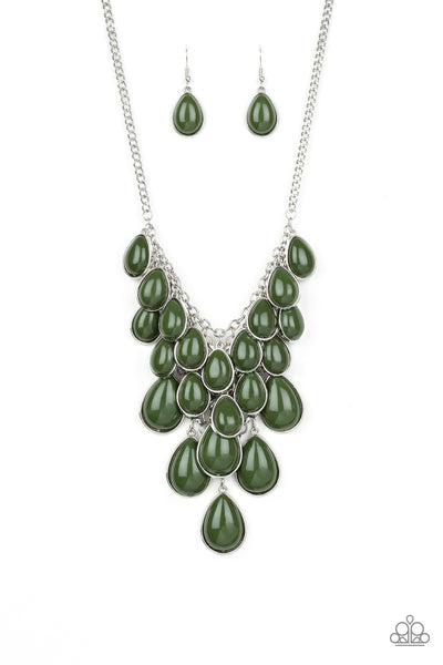 Shop 'Til You TEARDROP (green)