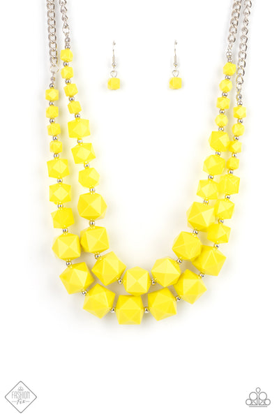 Summer Excursion 2-piece Set - yellow