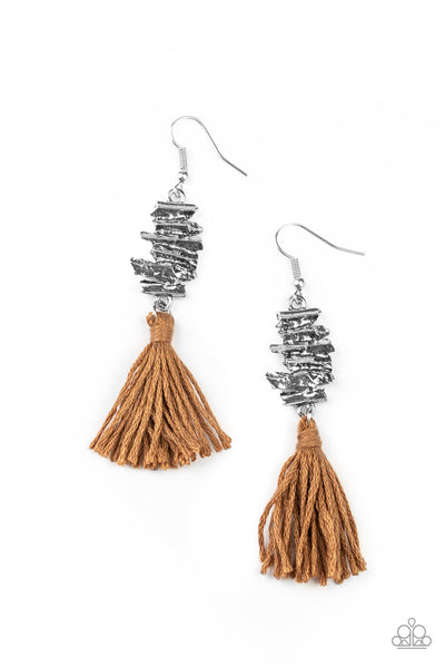 Tiki Tassel - brown