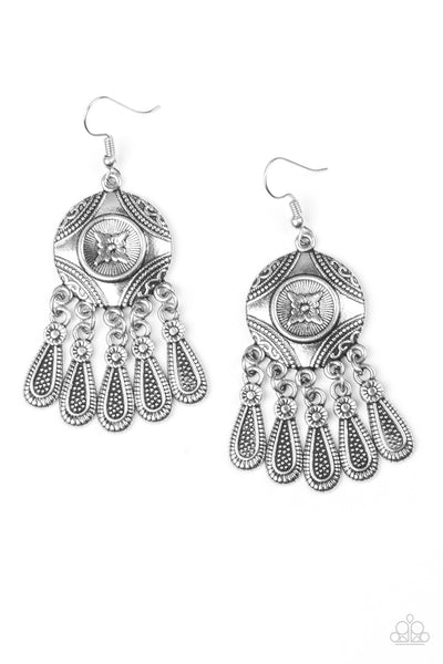 Whimsical Wind Chimes - silver